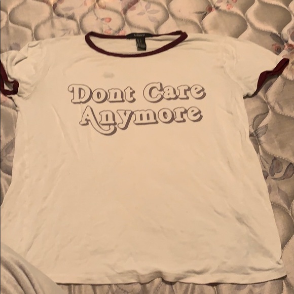 Forever 21 Tops - white t shirt
